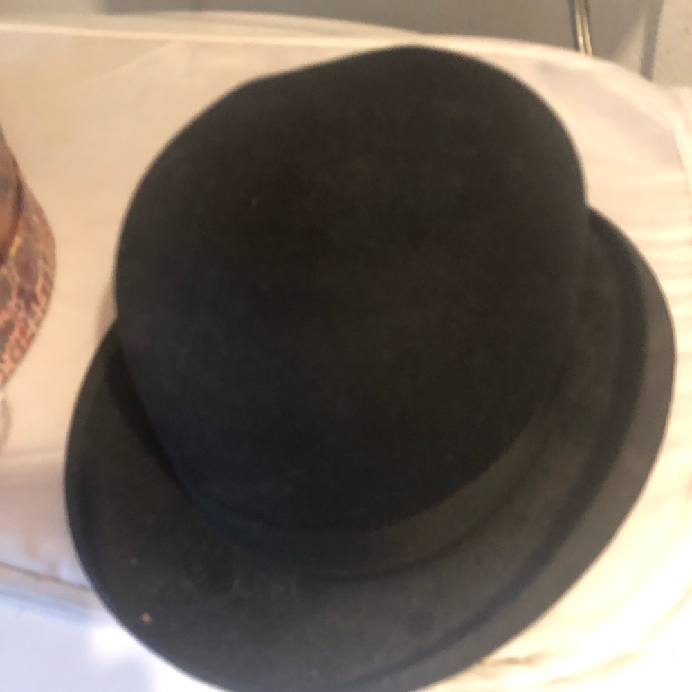 1915 Classic Black Bowler Hat- $150 or $120 w/offer 100A